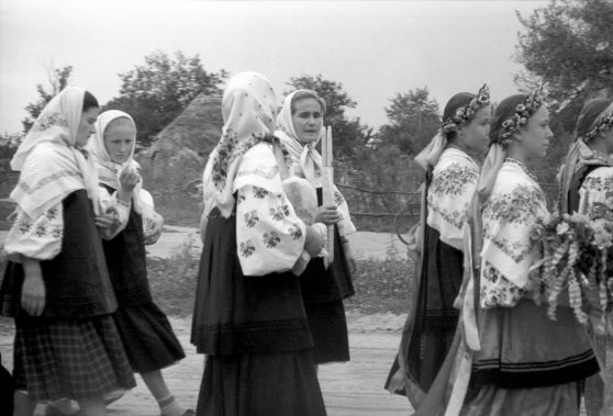 Весільна хода. Хомутець (Полтавщина). 1960-ті